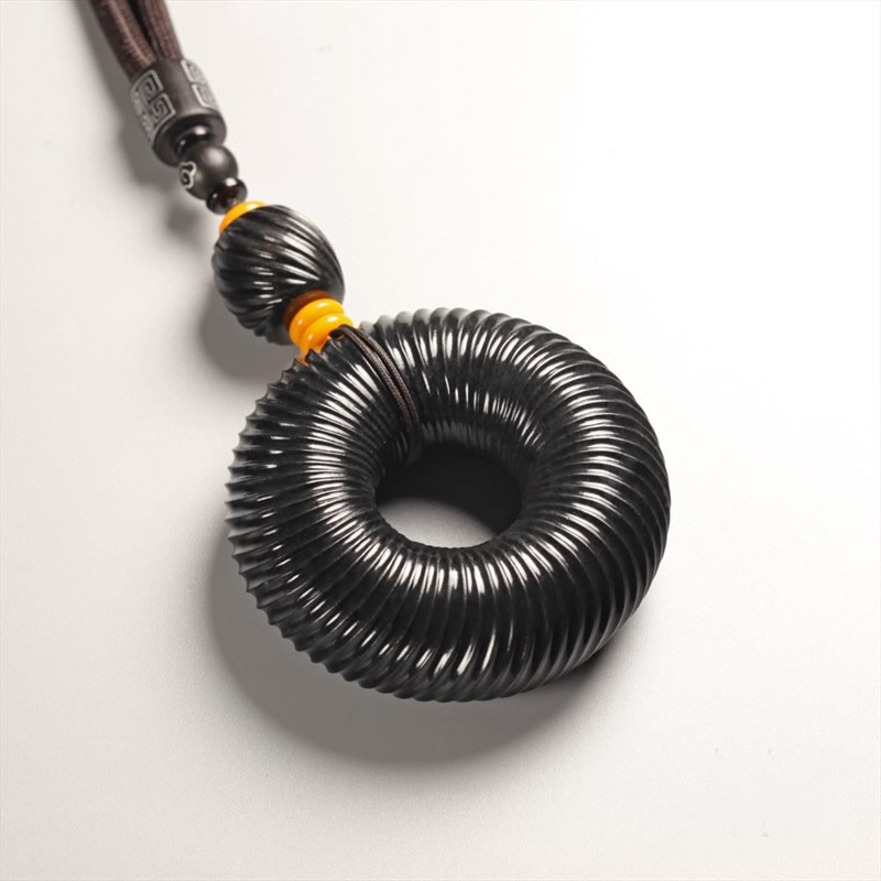 墨玉把件-转运圈