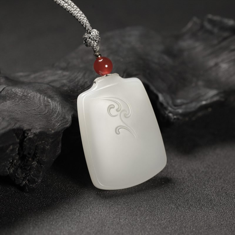 白玉—云水平安牌